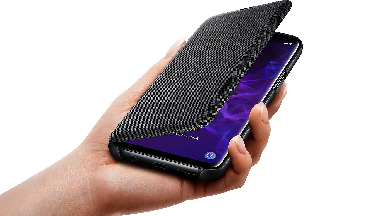 Samsung LED View Cover Do Galaxy S9 Black Etui I Obudowy Na Smartfony